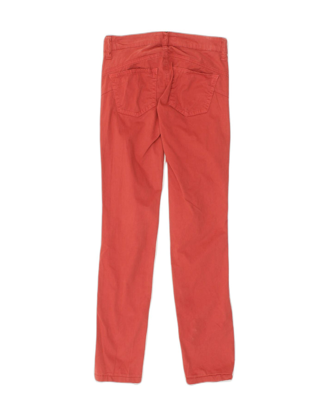 LIU JO Womens Skinny Casual Trousers W26 L29  Red Cotton | Vintage Liu Jo | Thrift | Second-Hand Liu Jo | Used Clothing | Messina Hembry 