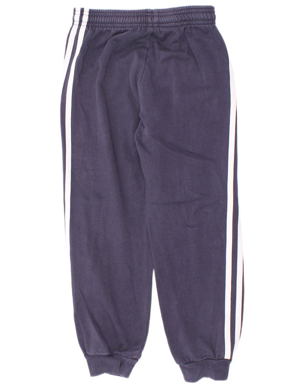 Pantaloni della tuta da ragazzo Adidas Joggers 6-7 anni in cotone blu navy