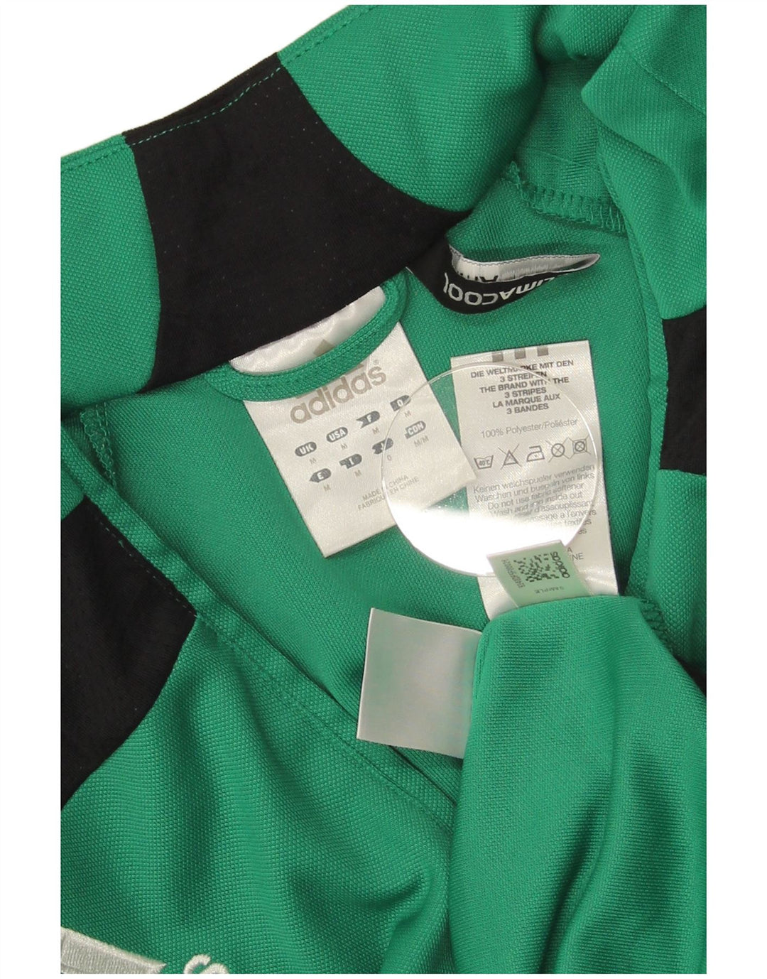 Adidas Mens Climacool Pullover Treino Top Médio Verde Colourblock