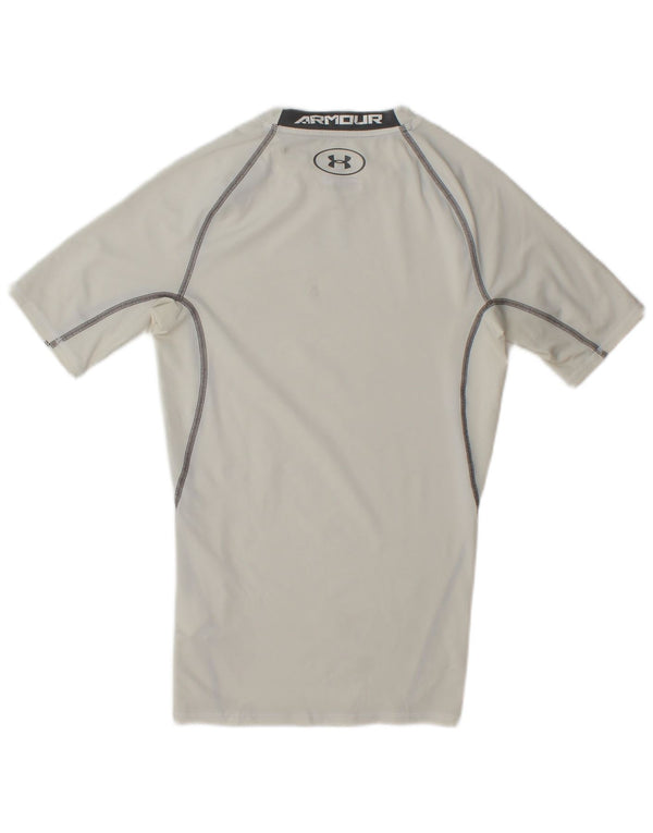 Under Armour Herren T-Shirt Top Small Grau Polyester