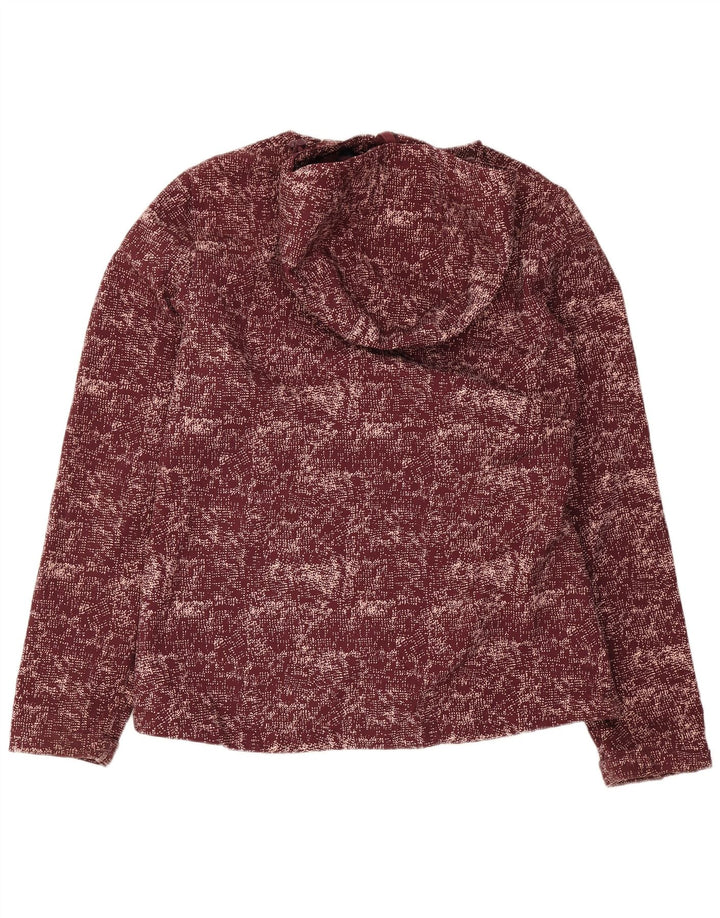 Mountain Warehouse Veste coupe-vent pour femme UK 12 Medium Bordeaux moucheté