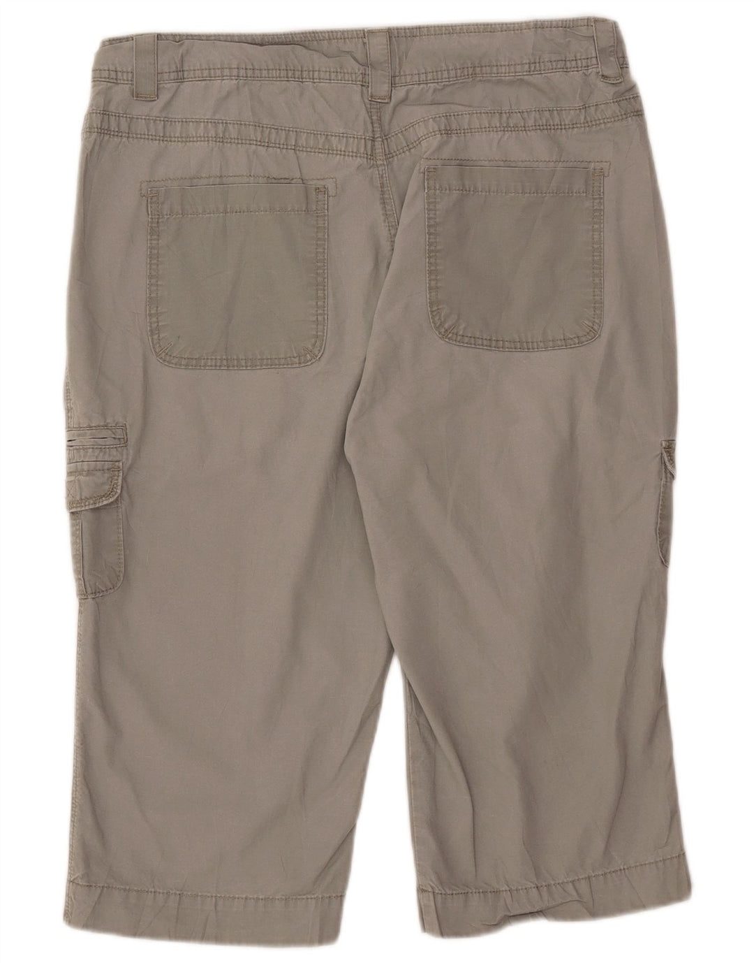Lee Womens Raiders Cargo Shorts US 16 2XL W34 Grå Bomuld
