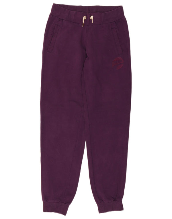 Puma træningsdragt til kvinder Joggers UK 12 Medium Lilla Bomuld