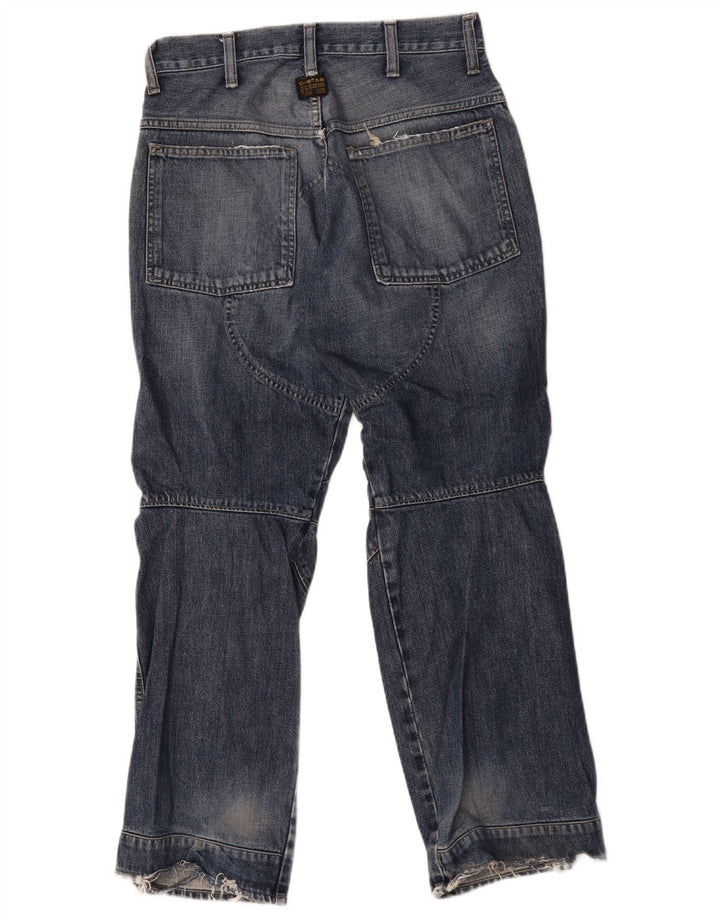 G-Star Mens Straight Jeans W30 L30 Blue Cotton