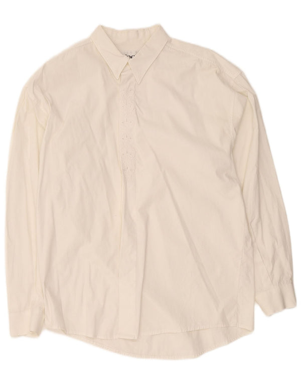 Tipo' S Mens Shirt Medium White Cotton