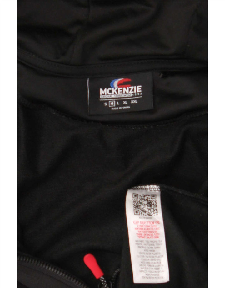 Mckenzie Pull à capuche zippé pour homme Polyester noir moyen
