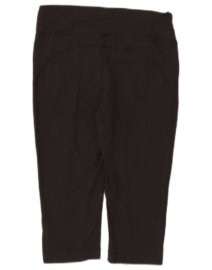 Leggings Capri Champion pentru femei UK 12 Medium Black Nylon