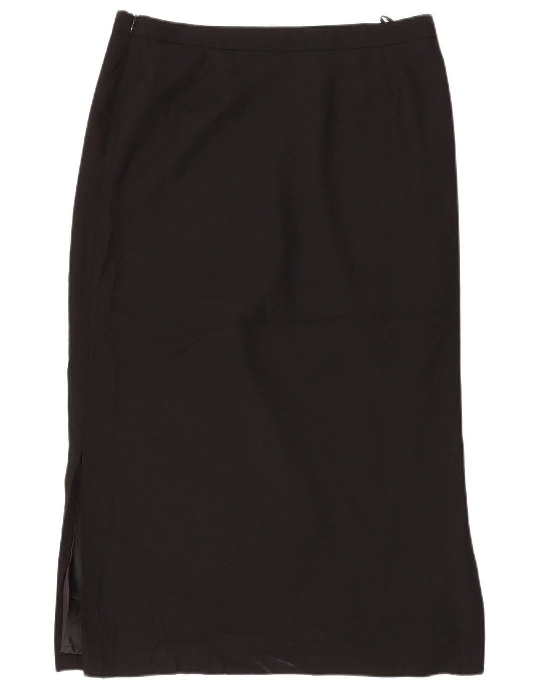 Marks & Spencer Jupe longue pour femme UK 16 Large W34 Noir Polyester