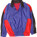 NIKE Herre Loose Fit Pullover Windbreaker Jacket UK 44 2XL Blå Colourblock