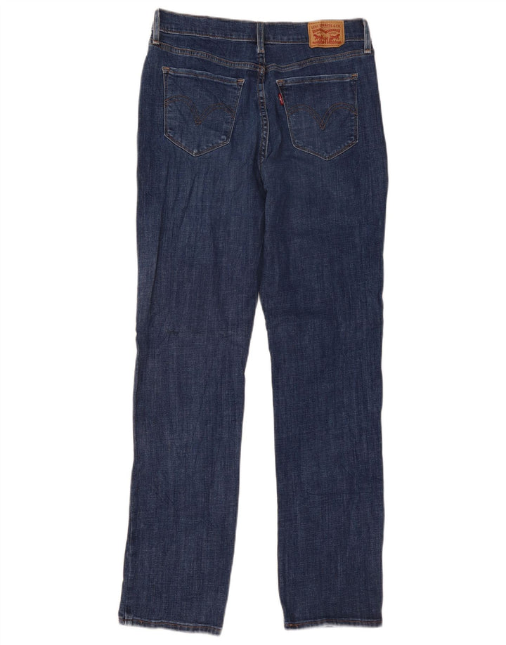 Levi's Dame Klassiske Straight Jeans US 6 Medium W28 L30 Blå Bomuld