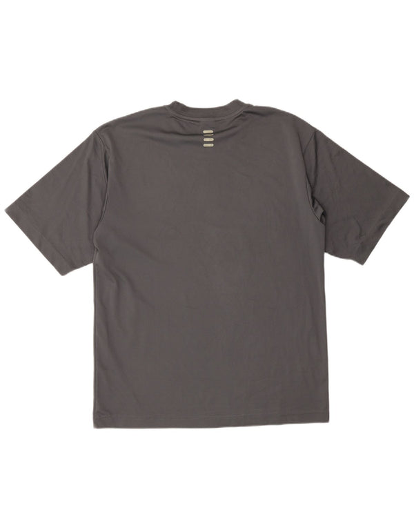 Maglietta Fila da uomo Top Small in poliestere grigio