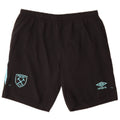 Umbro Mens Sport Shorts Medium Black Polyester