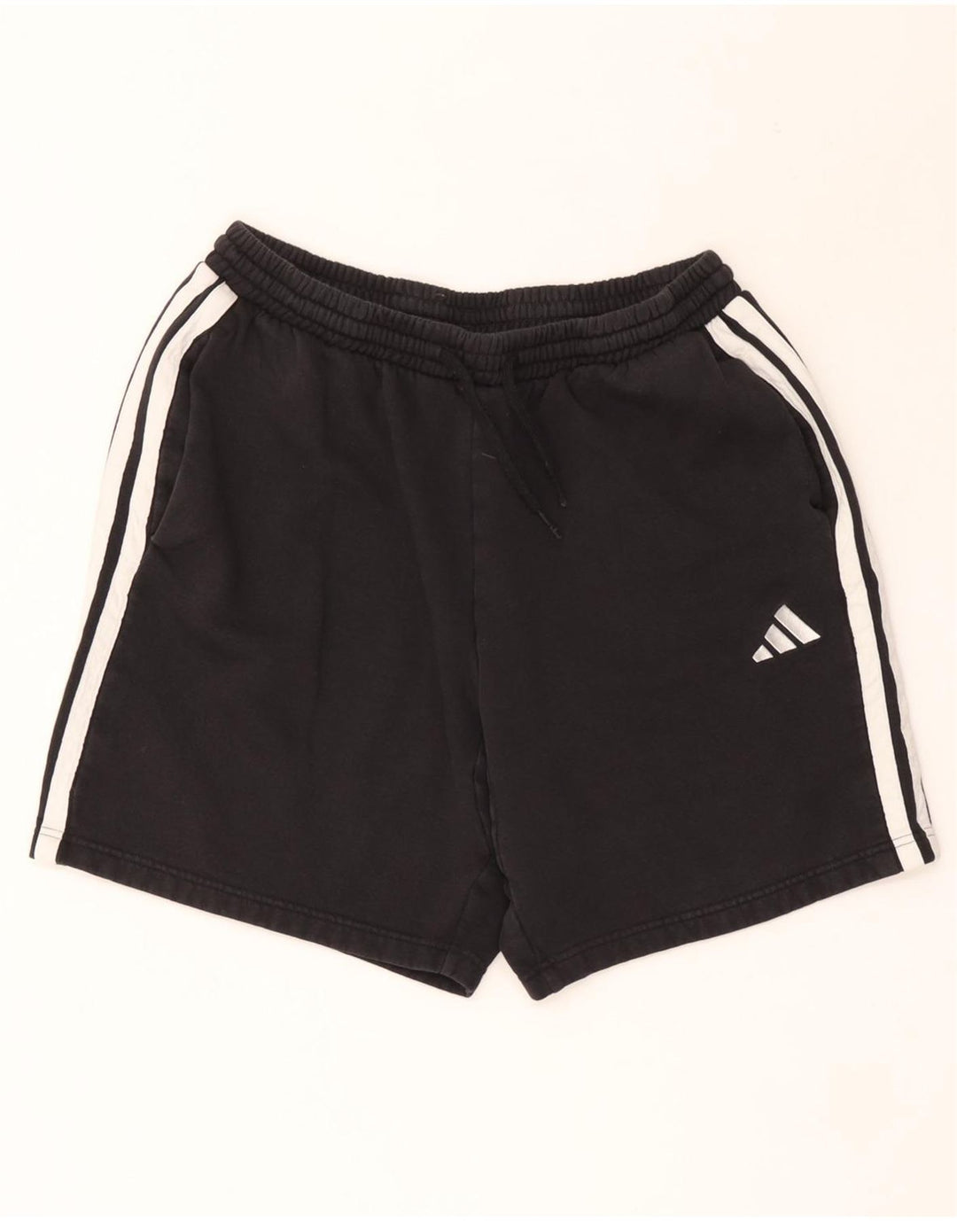 Adidas Mens Sport Shorts Large Black Cotton