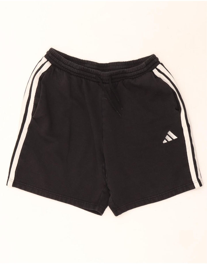 Adidas Mens Sport Shorts Large Black Cotton