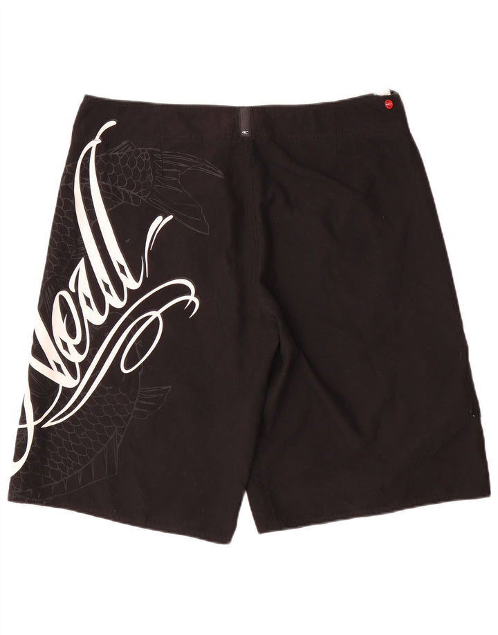 O'Neill Mens Graphic Swimming Shorts Large  Black
