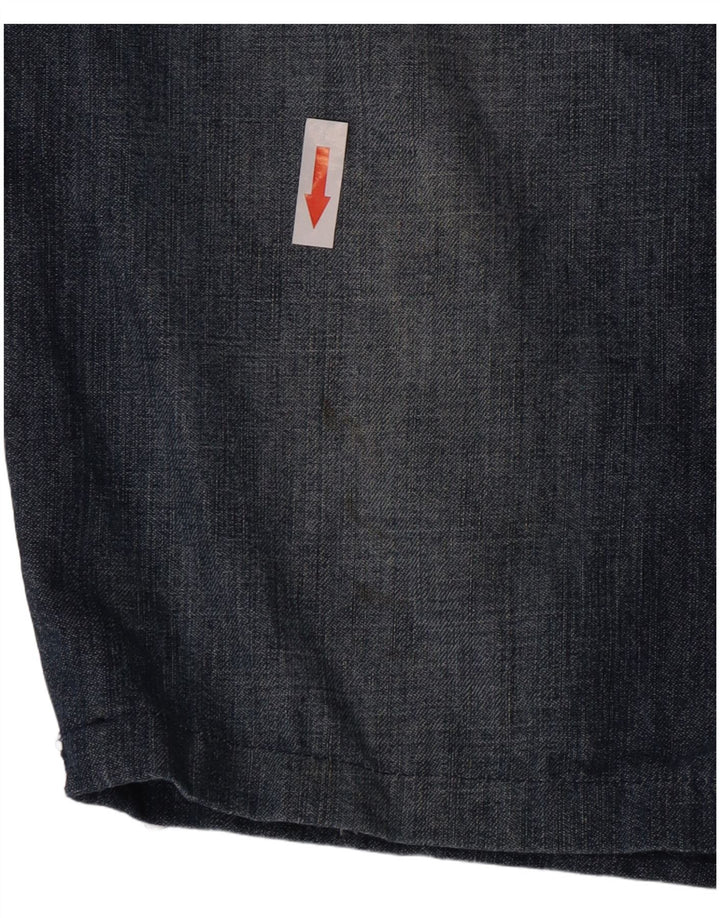Gas Mens Denim Shorts  W34 Large Blue