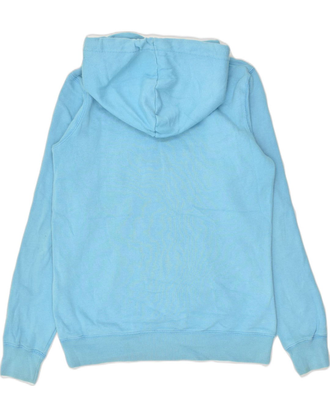 JACK WILLS Mens Oversized Graphic Hoodie Jumper UK 10 Small Blue Cotton | Vintage Jack Wills | Thrift | Second-Hand Jack Wills | Used Clothing | Messina Hembry 