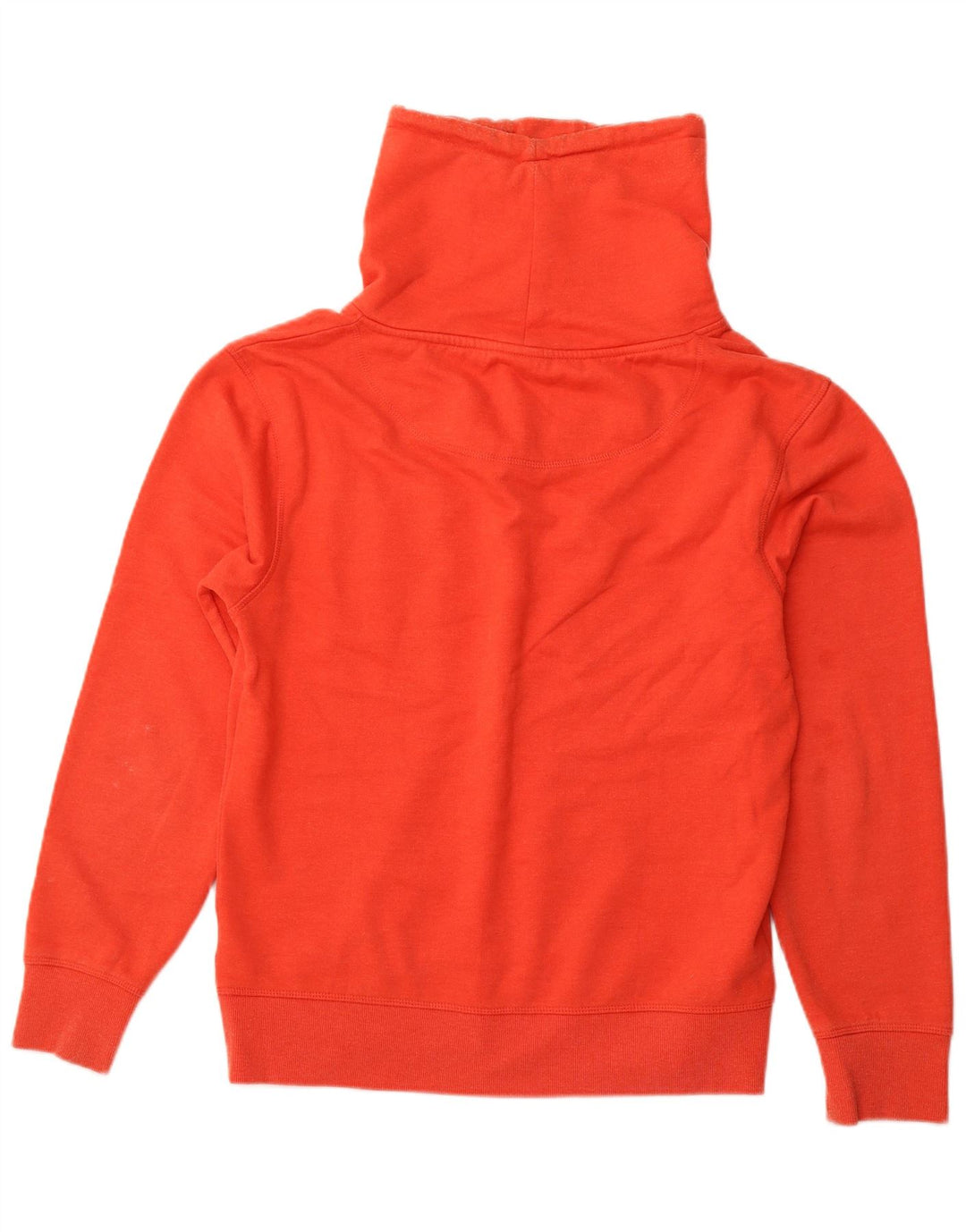 JACK & JONES Mens Roll Neck Sweatshirt Jumper Large Orange Cotton