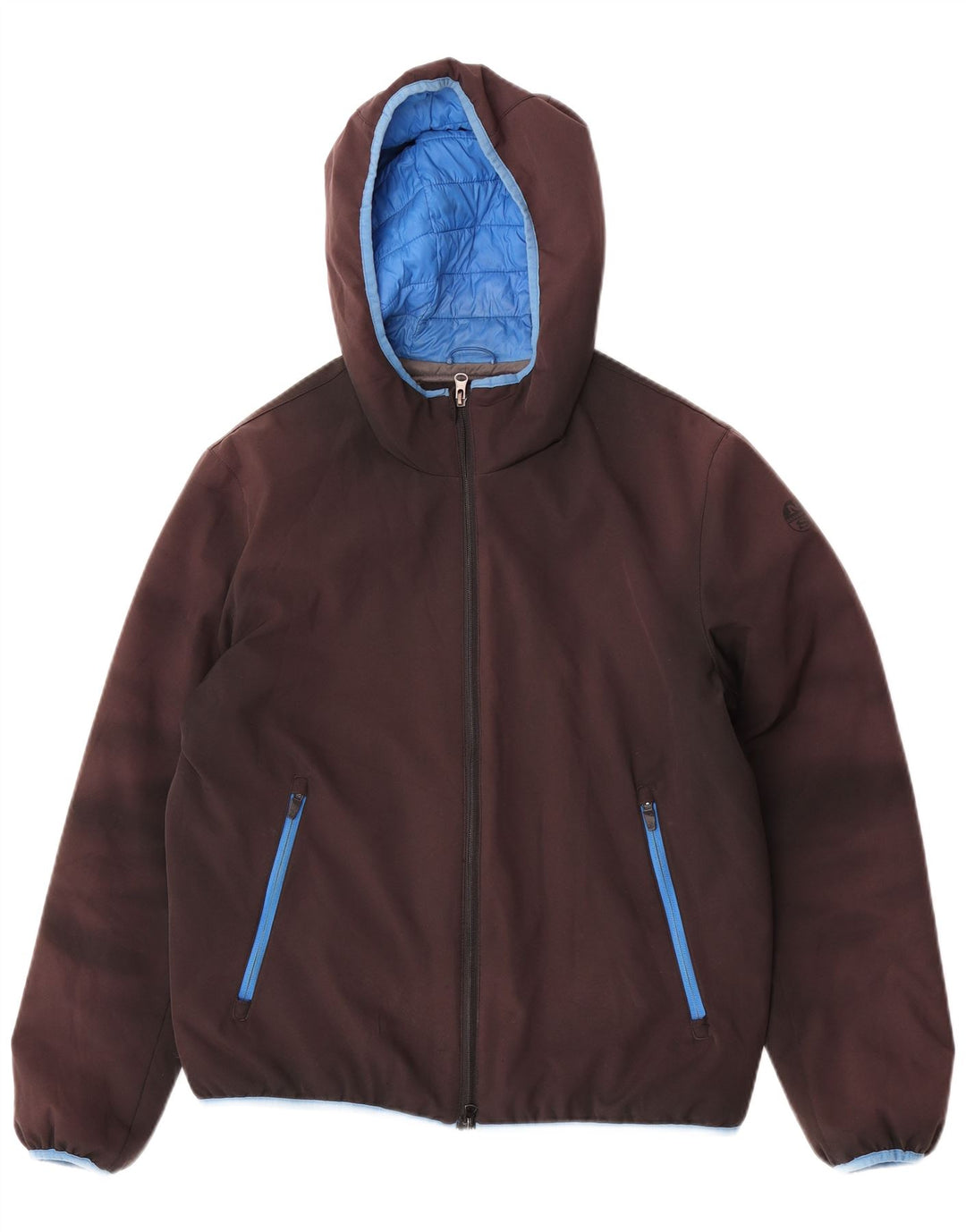 North Sails Herre hættepolstret jakke UK 38 Medium Grey Colourblock