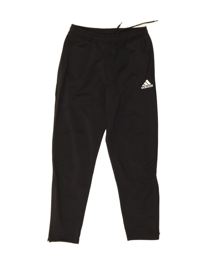 ADIDAS Mens Tracksuit Trousers Medium  Black Polyester Vintage Adidas and Second-Hand Adidas from Messina Hembry 