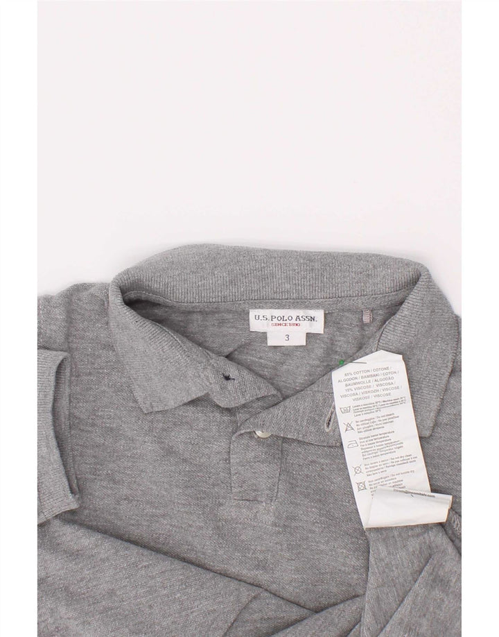 U.S. Polo Assn. Boys Shirt 2-3 Years Grey Cotton