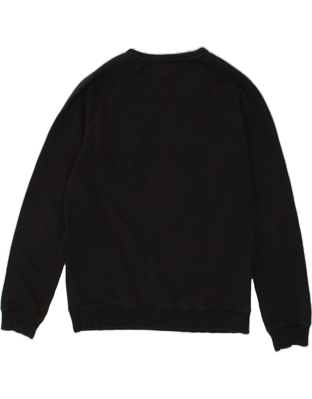 ADIDAS Mens Graphic Sweatshirt Jumper Small Black Cotton Vintage Adidas and Second-Hand Adidas from Messina Hembry 