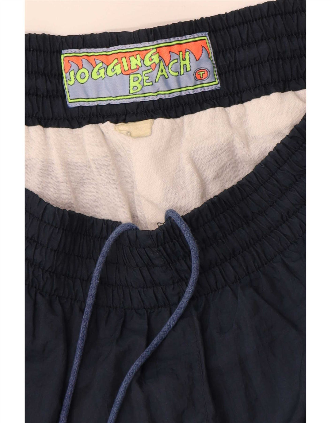 Vintage Mens Loose Fit Hooded Full Tracksuit Medium Navy Blue