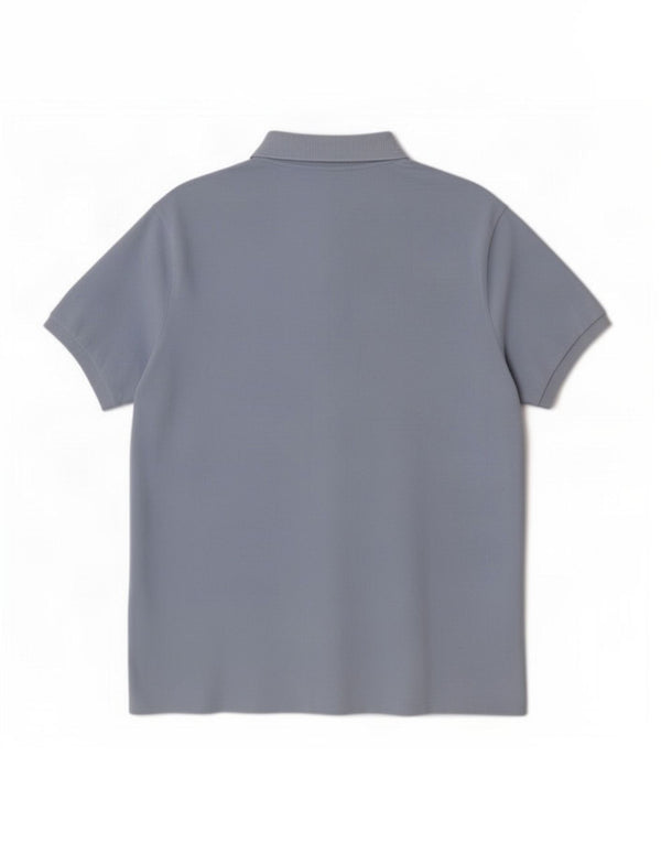 Polo da uomo Lacoste taglia 6 XL in cotone blu