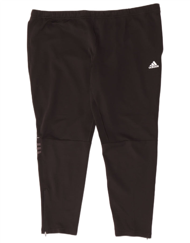 Adidas Mens Climalite Tracksuit Trousers 2XL Black