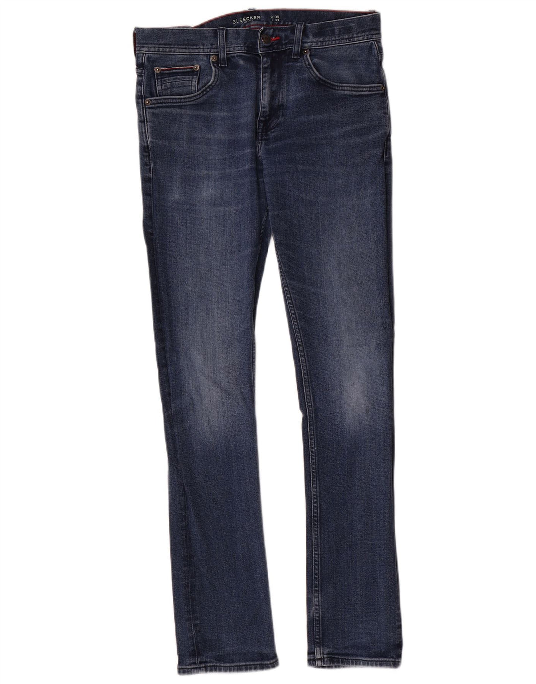 Tommy Hilfiger Womens Bleecker Slim Jeans W30 L32 Blue Cotton