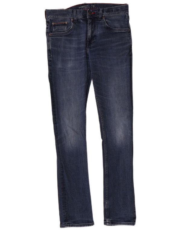 Tommy Hilfiger Damen Bleecker Slim Jeans W30 L32 Blaue Baumwolle
