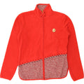 ALPENPLUS Womens Fleece Jacket UK 16 Large Red Colourblock Vintage Alpenplus and Second-Hand Alpenplus from Messina Hembry 