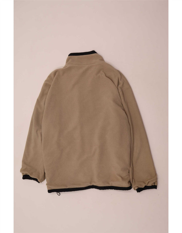 Jaqueta reversível masculina Kappa UK 42 XL poliéster preto
