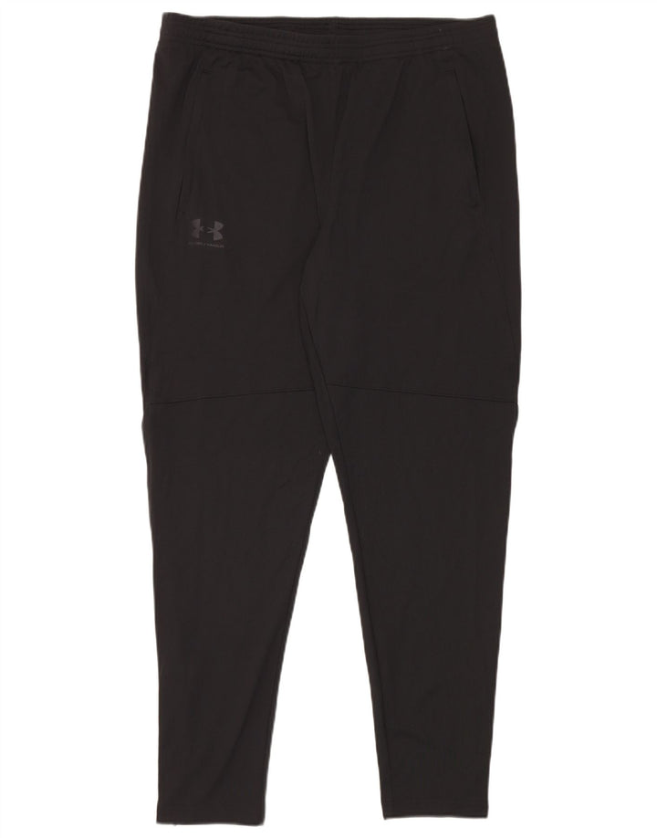 Under Armour Pantalon de Survêtement Ajusté XL Homme Noir Polyester