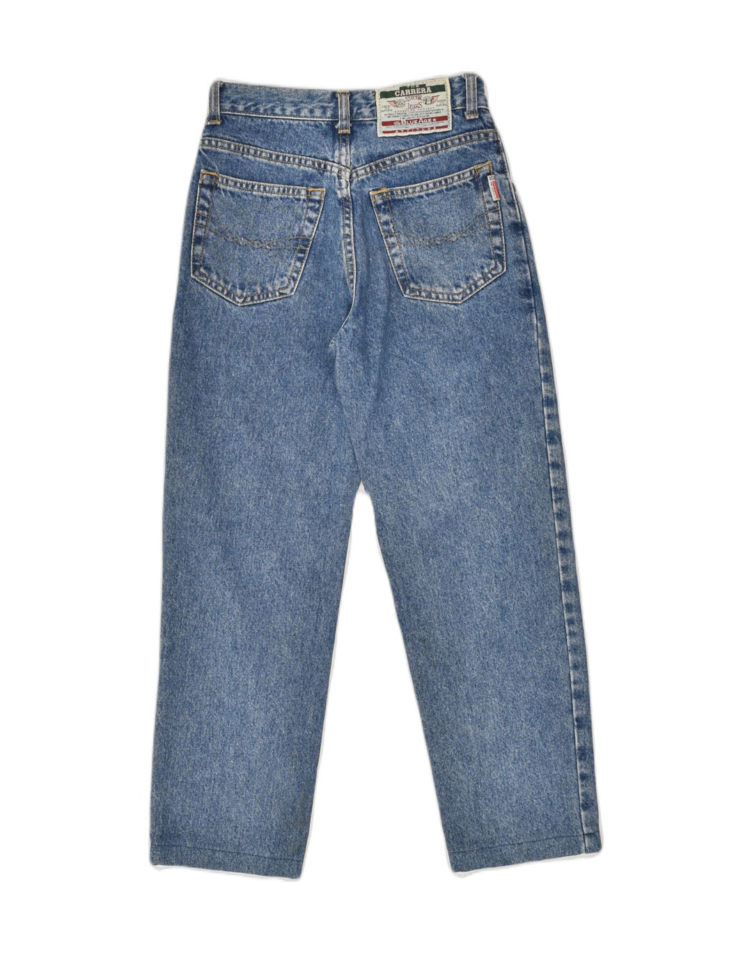 CARRERA Girls Tapered Jeans 9-10 Years W24 L24 Blue | Vintage Carrera | Thrift | Second-Hand Carrera | Used Clothing | Messina Hembry 