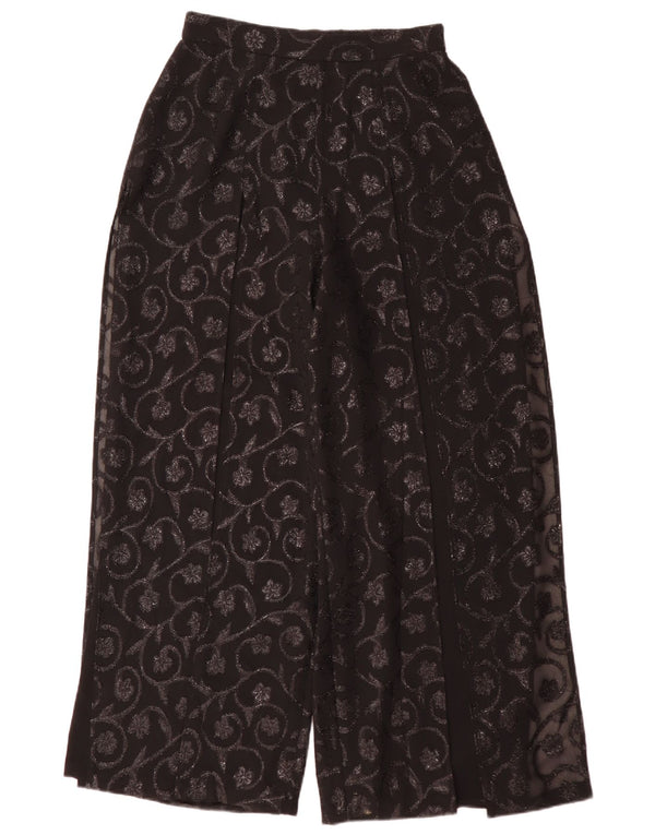 Damskie spodnie codzienne z wysokim stanem Joseph Ribkoff UK 12 Medium W28 L30 Czarne