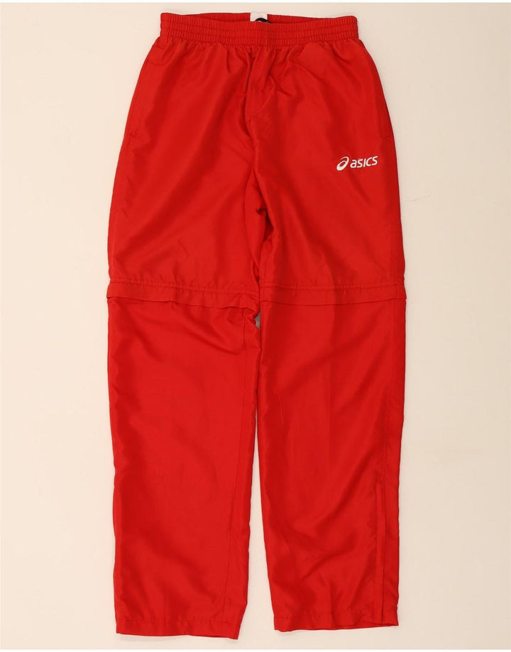 ASICS Damen-Trainingshose, UK 14, Größe L, Rot, Polyester