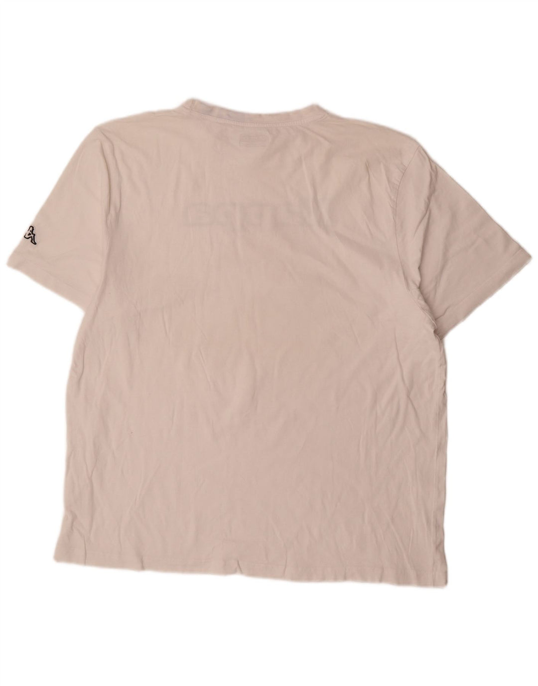 Kappa Mens Graphic T-Shirt Top 2XL White