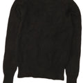 Levi's Dame Boat Neck Jumper Sweater UK 10 Lille sort polyamid