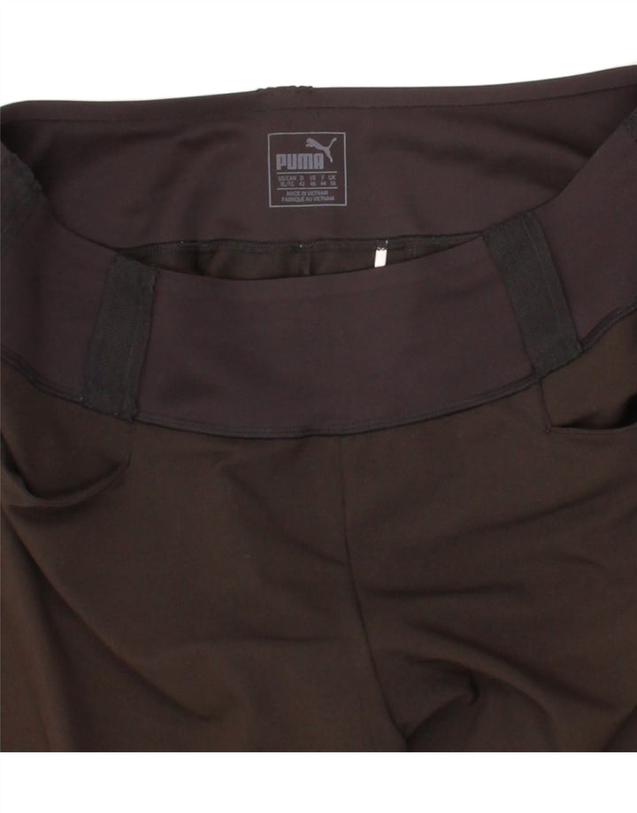 PUMA Womens Tracksuit Trousers UK 16 Large Black Vintage Puma and Second-Hand Puma from Messina Hembry 