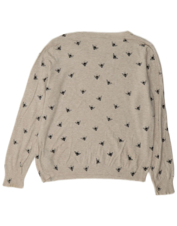 Marks & Spencer Γυναικείο πουλόβερ με λαιμόκαυστο UK 16 Large Beige