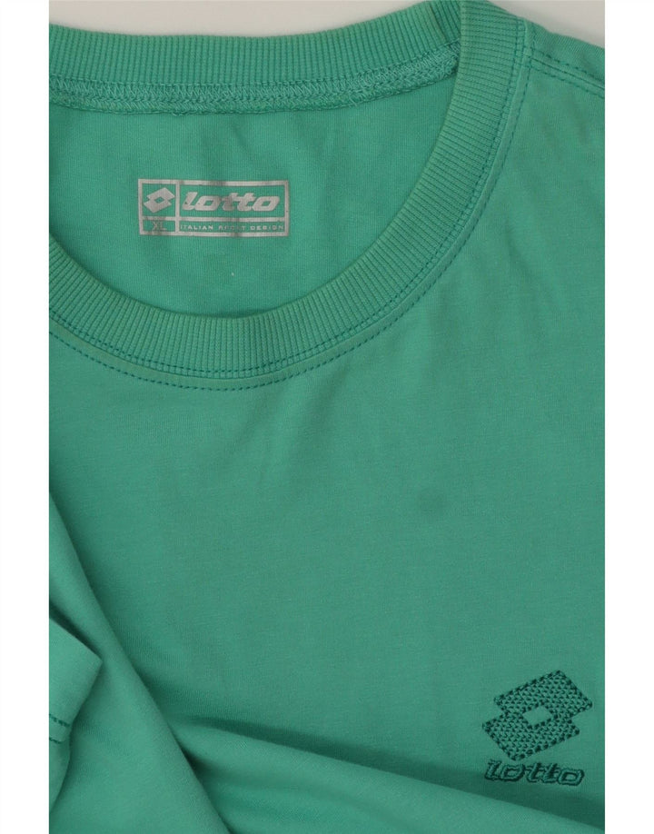 LOTTO Mens T-Shirt Top XL Green