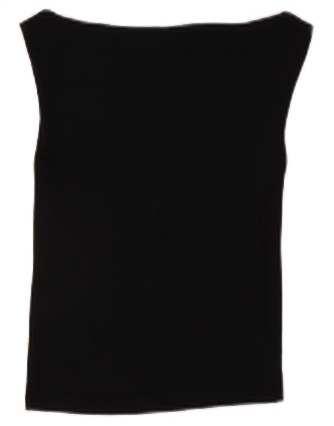 ZARA Womens Crop Blouse Top UK 8 Small Black