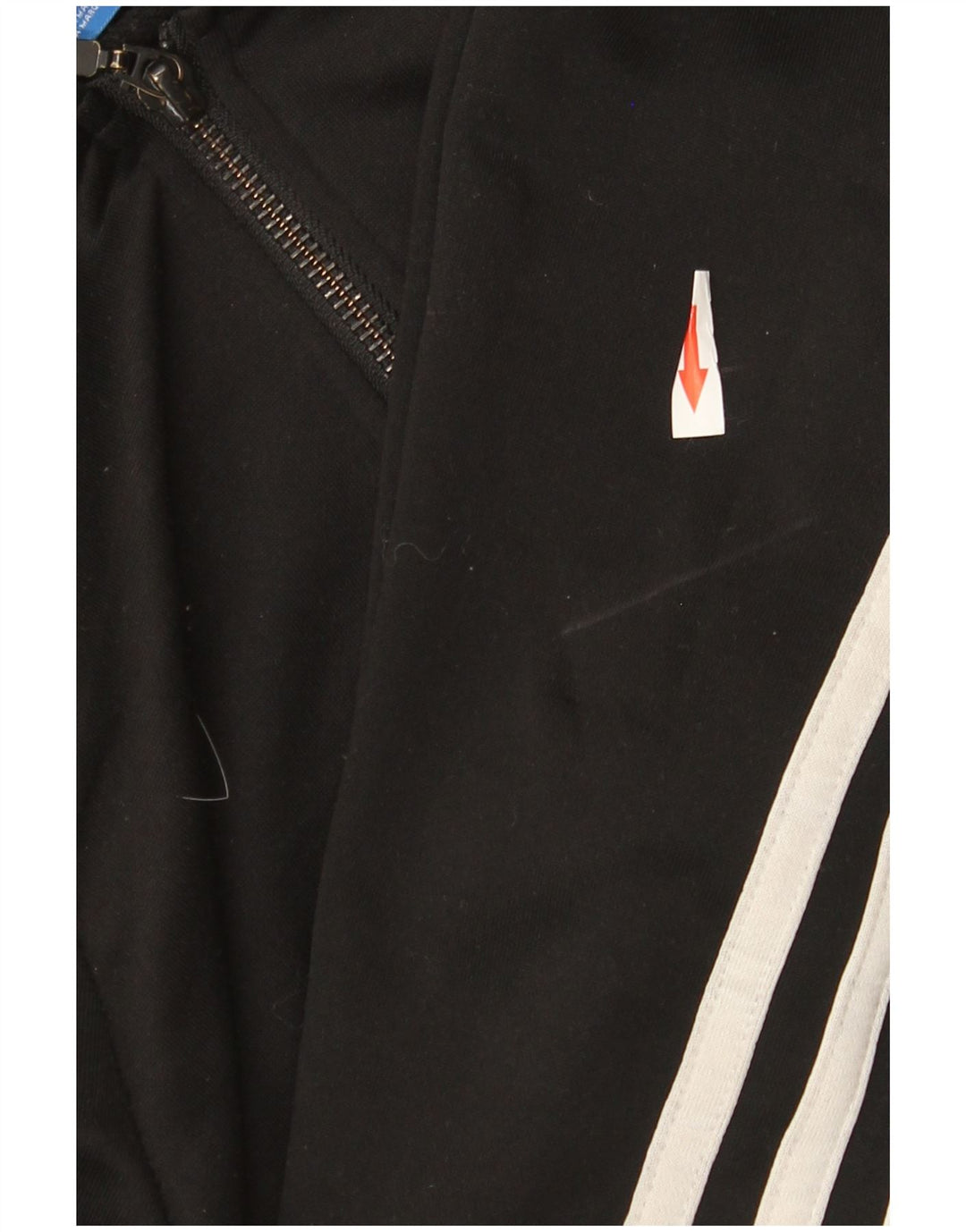 Adidas Boys Zip Hoodie Sweater 11-12 Years Black Polyester