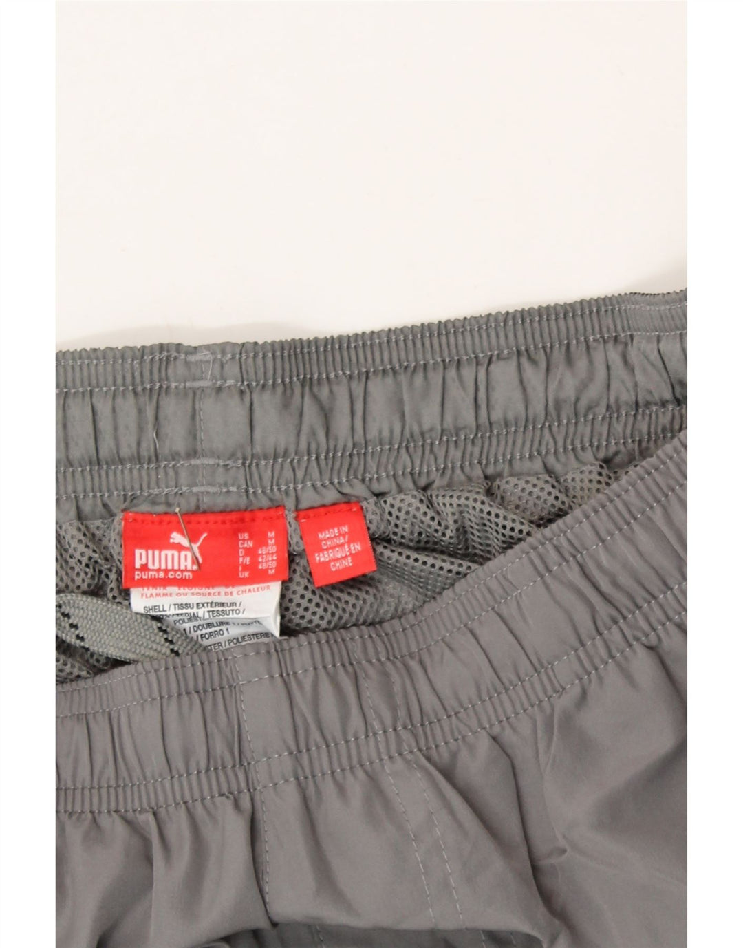 PUMA Mens Tracksuit Trousers Joggers Medium  Grey Polyester Vintage Puma and Second-Hand Puma from Messina Hembry 