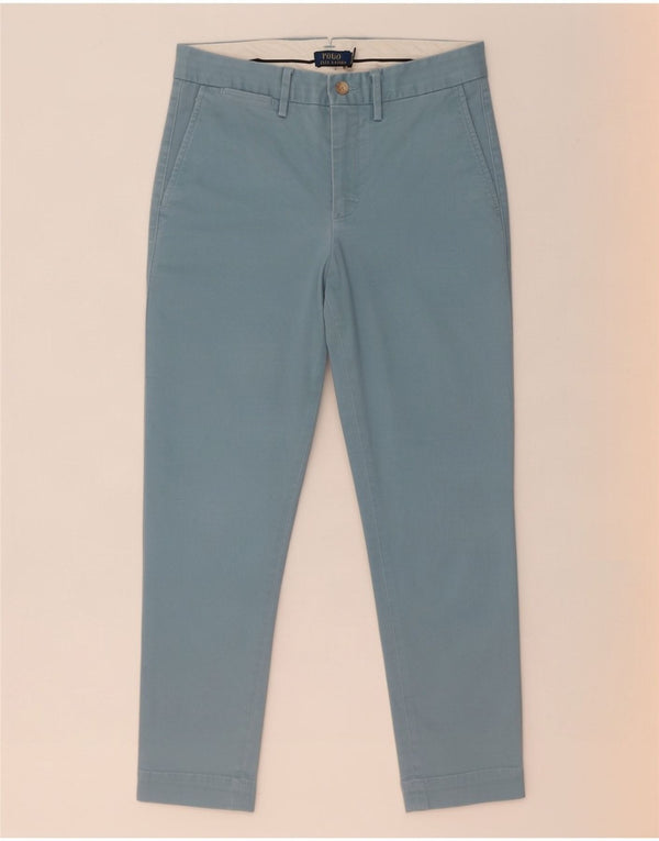 Polo Ralph Lauren Damen Slim Chino-Hose US 2 XS W28 L26 Blau