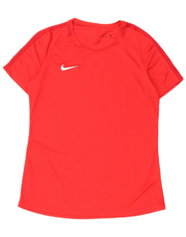Nike Mens Dri Fit T-Shirt Top Large Red Polyester