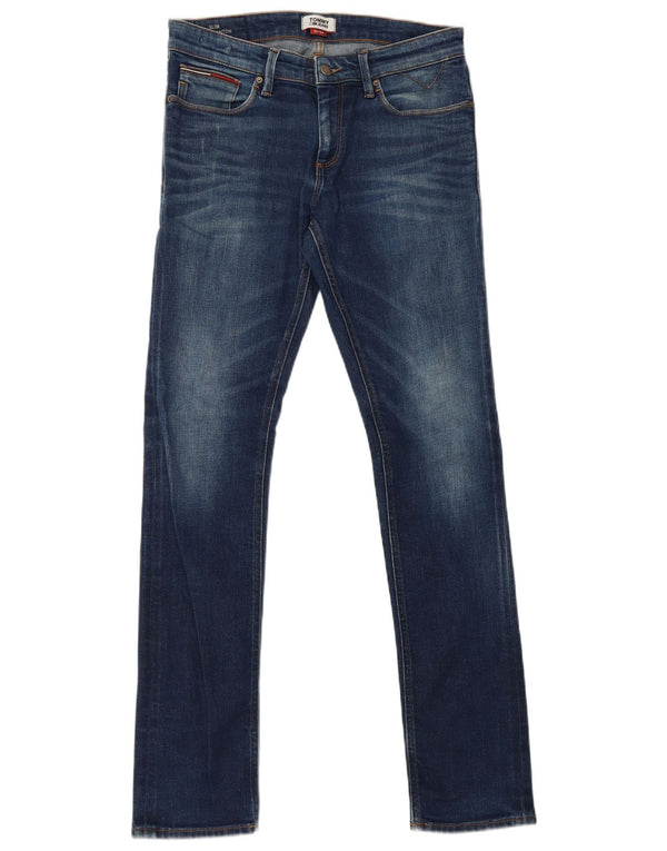 Tommy Hilfiger Mens Scanton Slim Jeans W32 L34 Blue Cotton