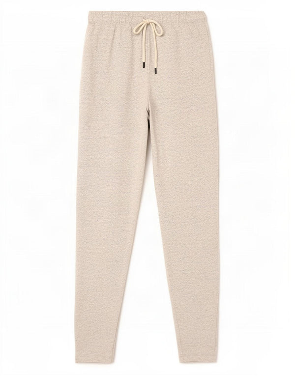 Calça de treino feminina Champion UK 8 pequeno algodão manchado cinza