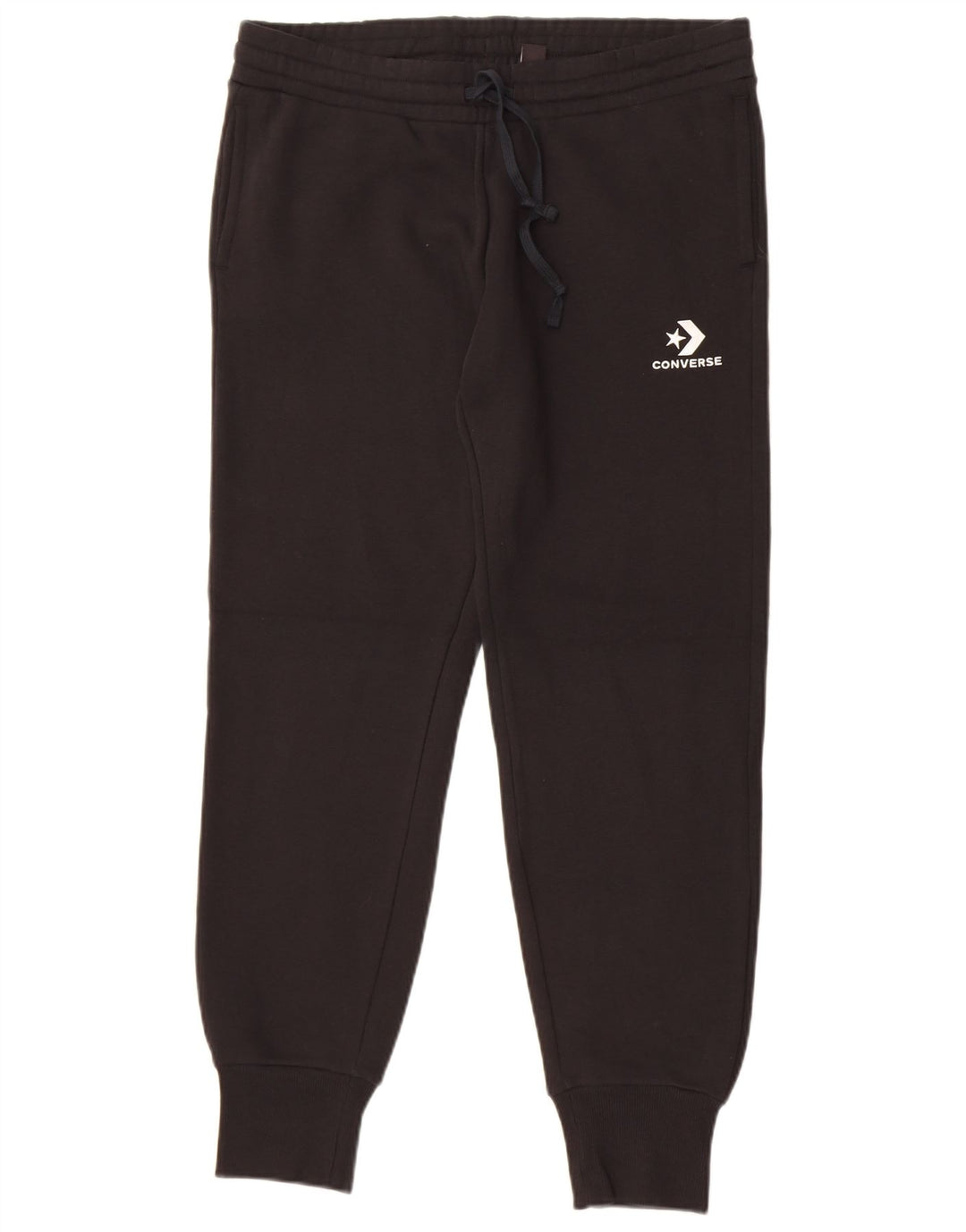 Converse Mens Tracksuit Trousers Joggers Large  Black Cotton